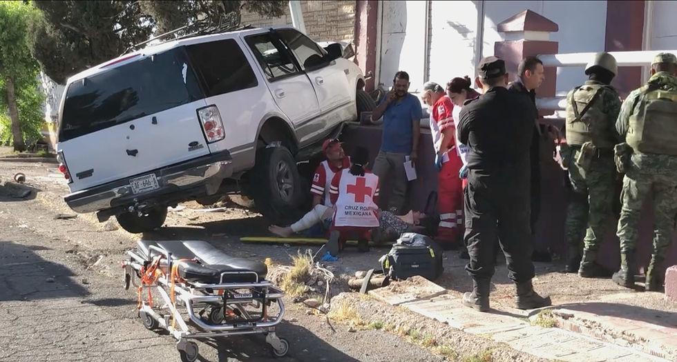Omite alto y provoca accidente con lesionados en la Santa Rosa