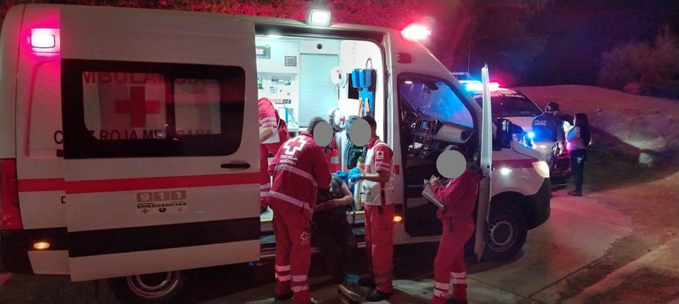 Salieron de una fiesta y sujeto agarra a su pareja a pedradas y la manda al hospital en Cuauhtémoc