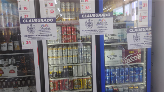 Clausura Gobernación Municipal tres establecimientos y levanta 18 actas el fin de semana