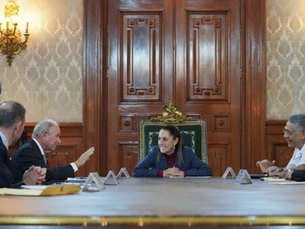 Sheinbaum se reúne con Stephen Schwarzman, CEO de Blackstone