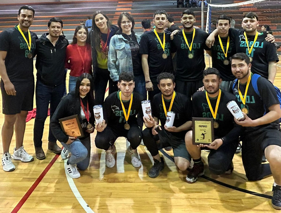 Gana la Universidad Tecnológica de Parral el Torneo Municipal de Voleibol