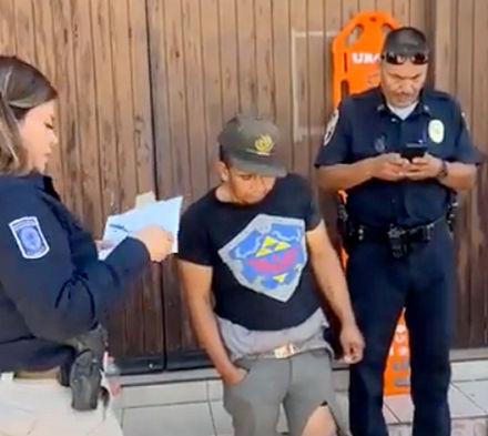 Lo lesionan con arma blanca y pide ayuda en una iglesia de la Colonia Santa Rosa