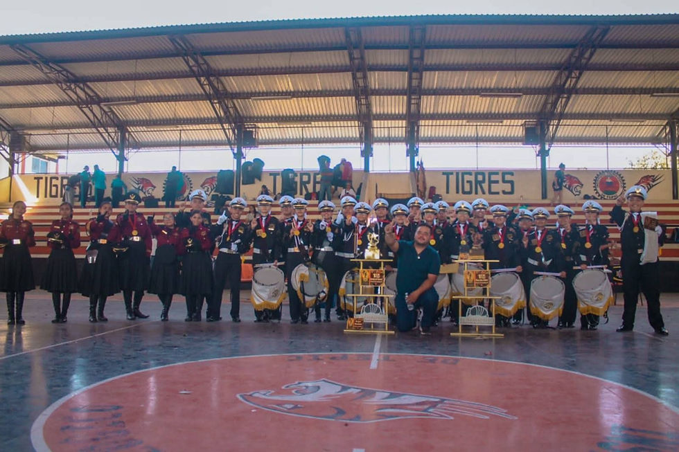 Estudiantes Chihuahuenses gran campeonato de concurso nacional de escoltas en Nayarit