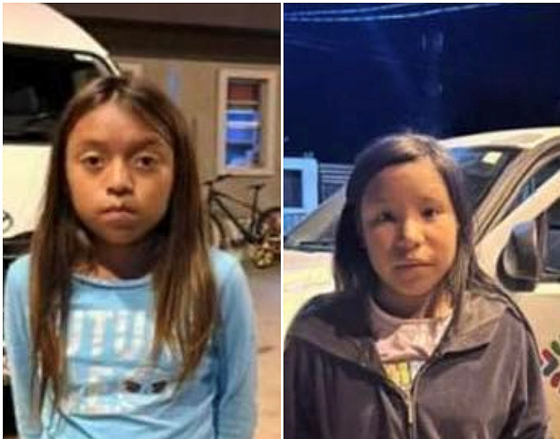 Ángela Dayana Martínez Caraveo y Jazmín Isela Cruz Ceballos, de 13 años