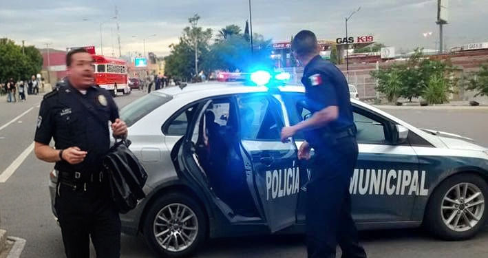 Policías Municipales de Chihuahua (foto de archivo)