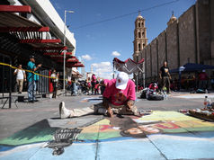 "GisArte" llena de color el Centro Histórico de Juárez con “México: Pasión por nuestro Folklor”