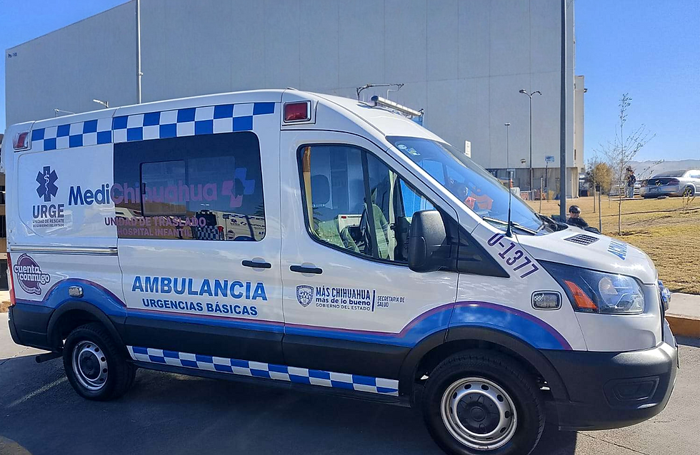 Ambulancia de URGE, Chihuahua