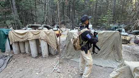 Localizan dos laboratorios de metanfetamina en la sierra,  entre Morelos y Guachochi