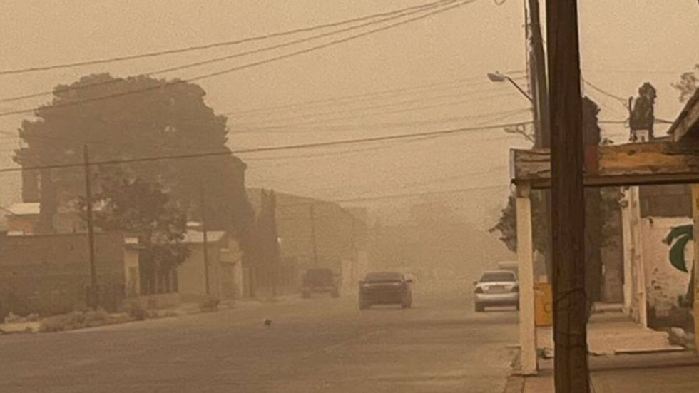 Emite Protección Civil Estatal alerta preventiva por desplazamiento de masa de polvo