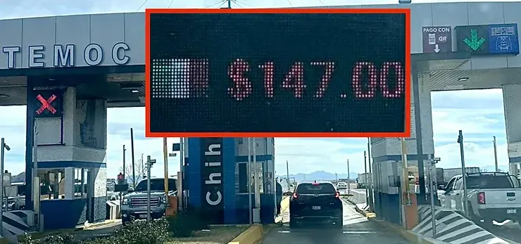 Aumenta el precio del peaje en la caseta Cuauhtémoc- Chihuahua; 7 pesos más caro