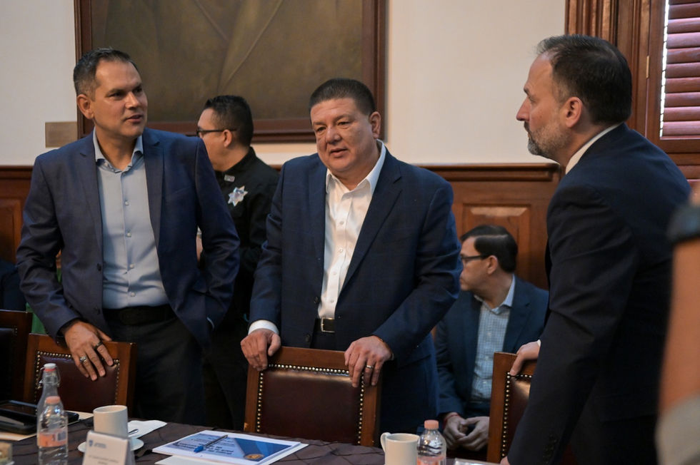 Secretario de Seguridad Pública, Fiscal General y Secretario de Gobierno de Chihuahua