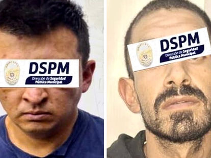 Municipales sorprenden a dos sujetos que irrumpieron en Plaza Comercial