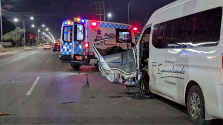 Accidente vial en chihuahua