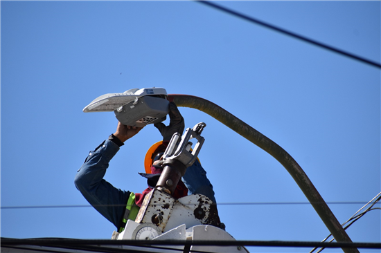 Fallaron más de 4 mil lámparas de alumbrado público en lo que va del año