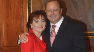 Bertha Gómez y César Duarte (Foto el Universal)