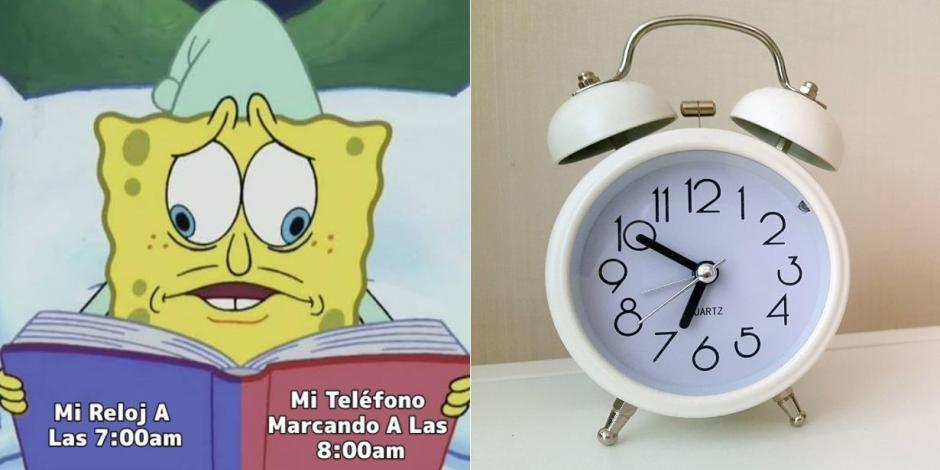 Dispositivos adelantan hora y confusión genera memes