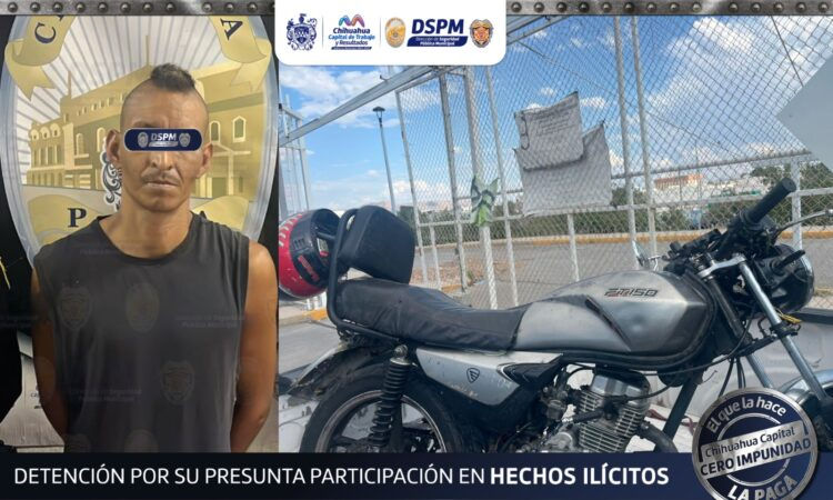 Detenido en chihuahua