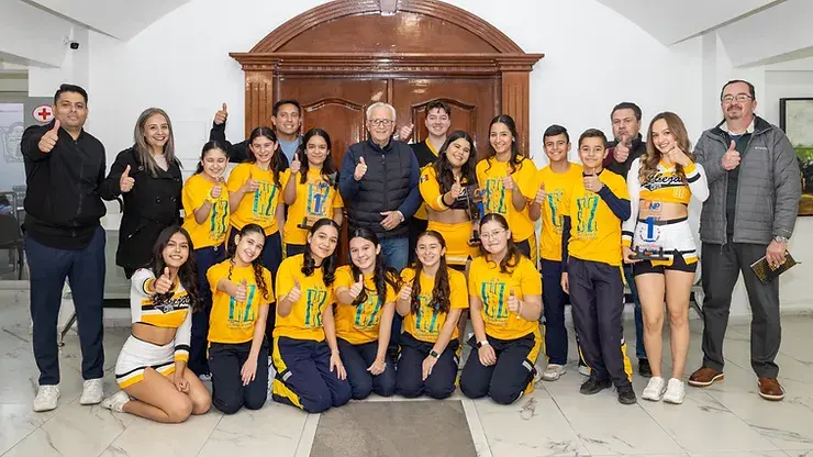 Porra de la secundaria Emiliano Z. y CBTa90, Cuauhtémoc