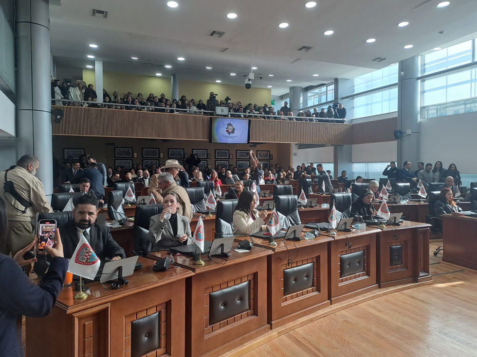 Inicia Sesión del segundo periodo extraordinario en el congreso del Estado