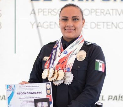Policías atletas de Chihuahua piden más apoyos e incentivos al Municipio