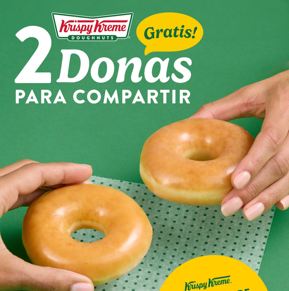 Krispy Kreme celebra el Día Mundial de la Bondad regalando dos Donas Glaseadas Originales a todos sus clientes