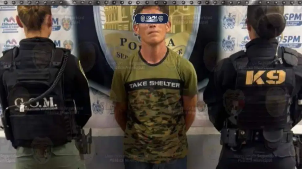 Detenido en Chihuahua