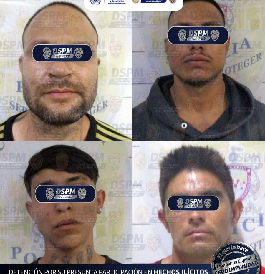 Detenidos en chihuahua