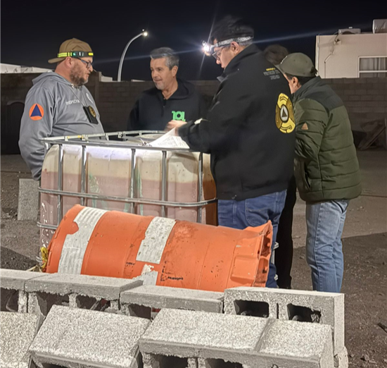 Colapsa barda en Chihuahua