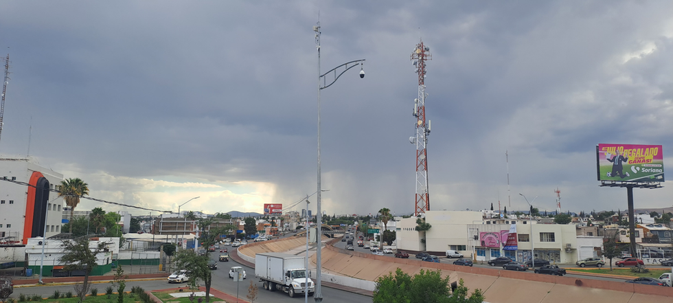 Cae lluvia ligera al sureste y noreste de Chihuahua Capital