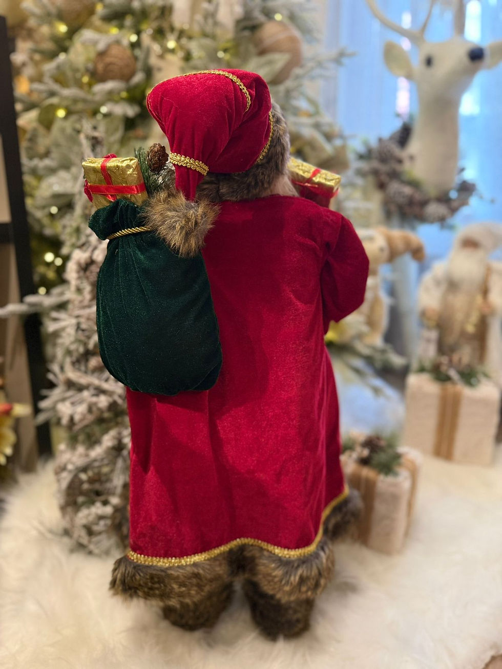 Miniatura: PAPAI NOEL EM PE (VERMELHO) -1UN