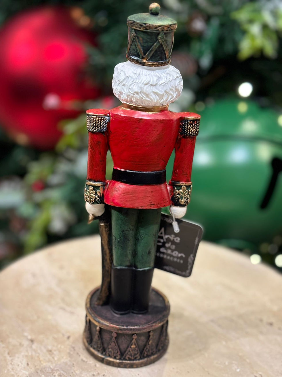 Miniatura: QUEBRA NOZES RESINA (VERMELHO/VERDE) 26cm - 1 UN