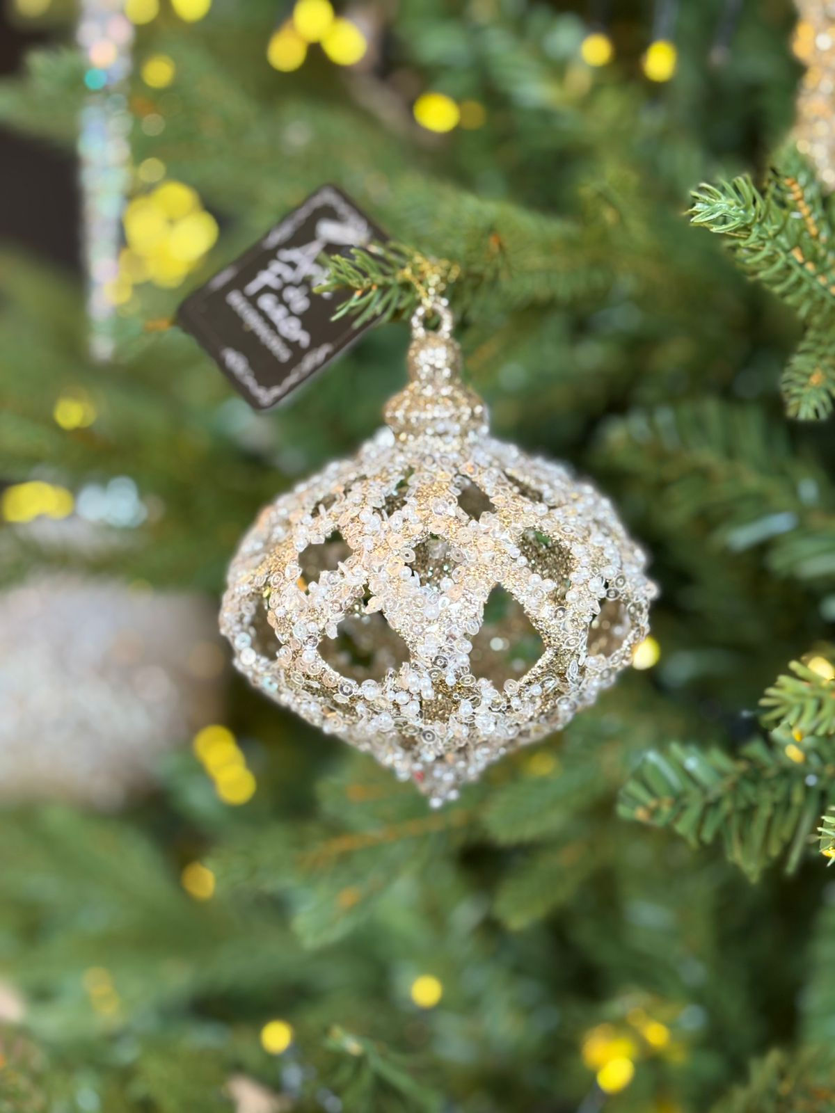 ENFEITE PENDURAR 10,5CM 1UN PEAO C/LANTEJOULA (CHA)