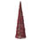 Miniatura: ARVORE  CONE BERRY 60cm (VERMELHO/MARROM) - 1UN