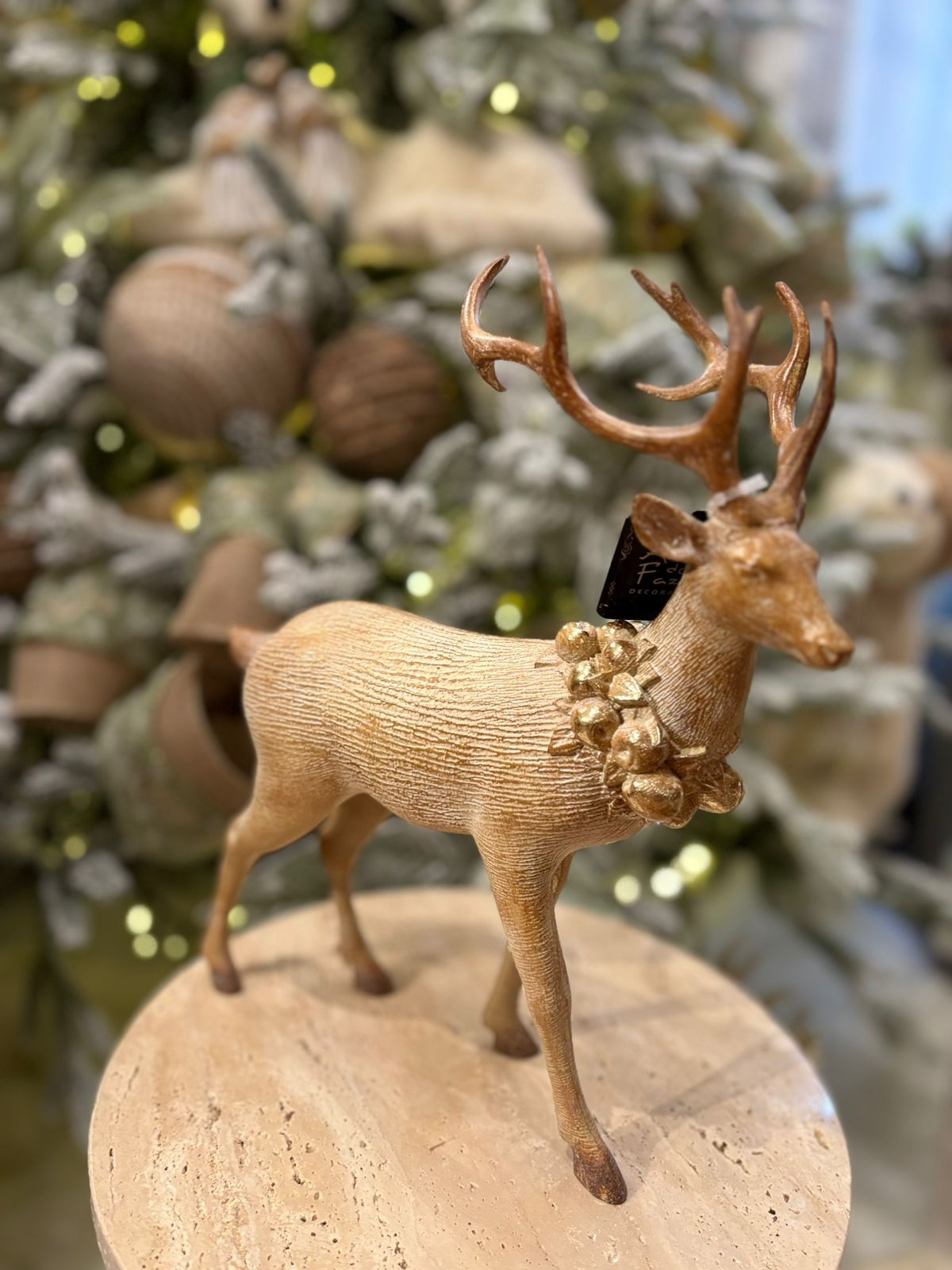 RENA RESINA (MARROM) 33cm - 1 UN