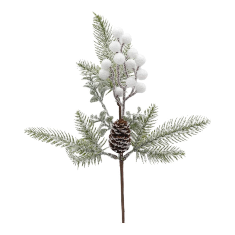 GALHO BERRY (BRANCO)  43cm -  1 UN