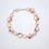 Thumbnail: Peach Pearl Collection - Pearl & Fluorite Waves Bracelet