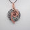 Thumbnail: Reversible Wire Wrapped Gemstone Donut Pendant