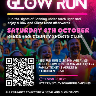 Join us for the Sonning family glow run