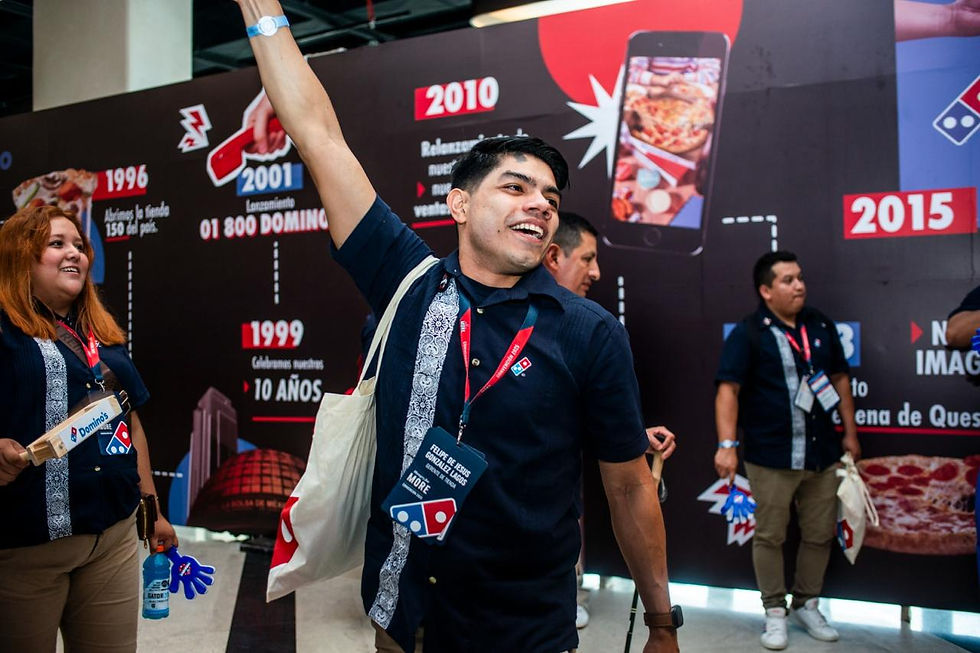 Foto de Gerente en la Convención Domino's pIZZA 2025