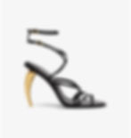 Thumbnail: Roberto Cavalli Tiger Tooth Sandals