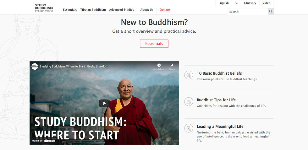 study buddhism