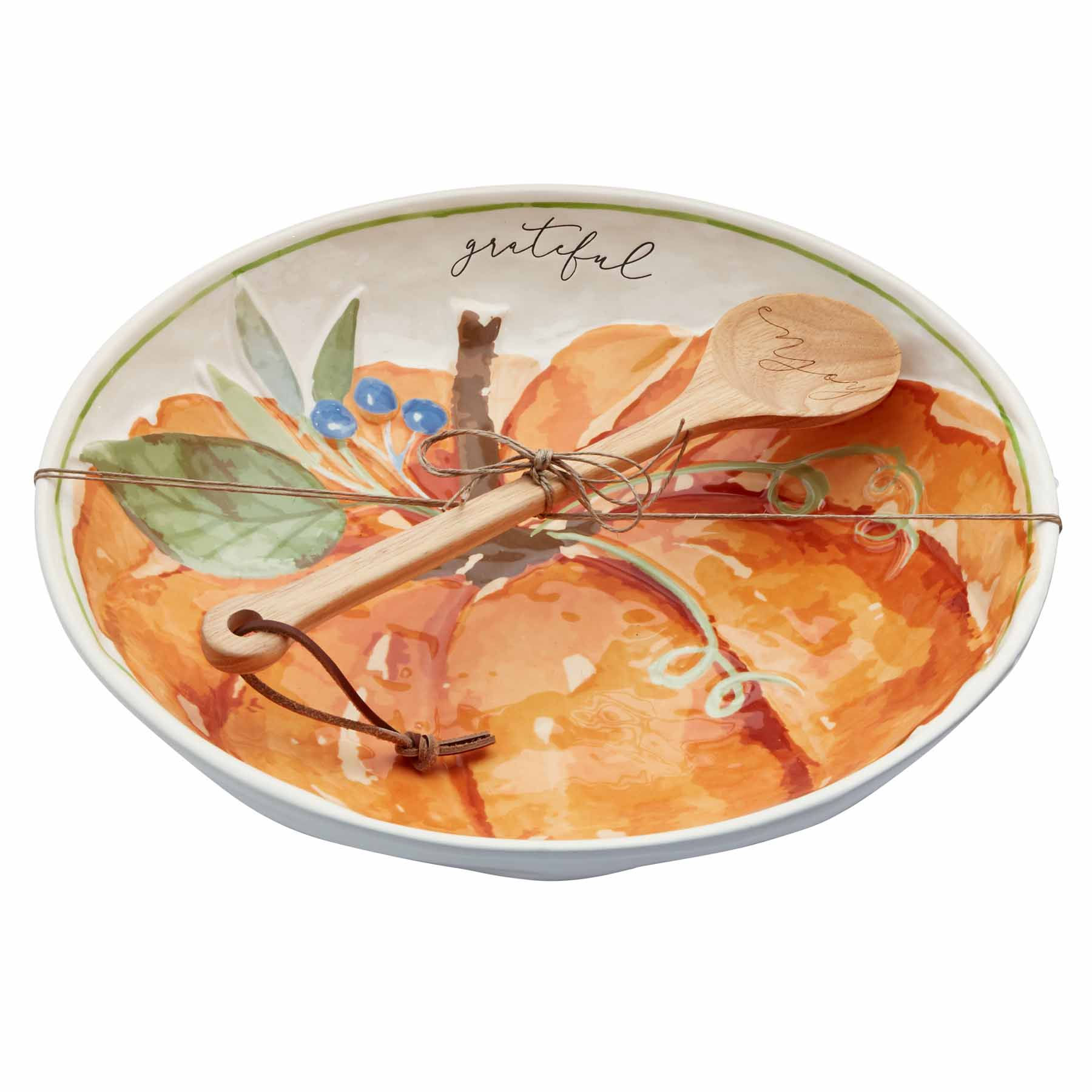 Pumpkin Serving Bowl