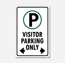 Visitor Parking Only
