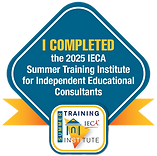 I Completed the 2025 IECA Summer Training Institute for Independent Educational Consultants