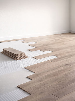 Bodenverlegung im Innenbereich – Laminat und Vinyl