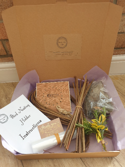 Thumbnail: Alpaca fleece bird nesting material holder