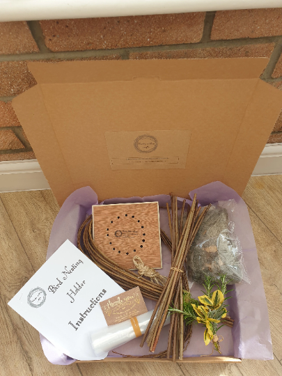 Thumbnail: Alpaca fleece bird nesting material holder