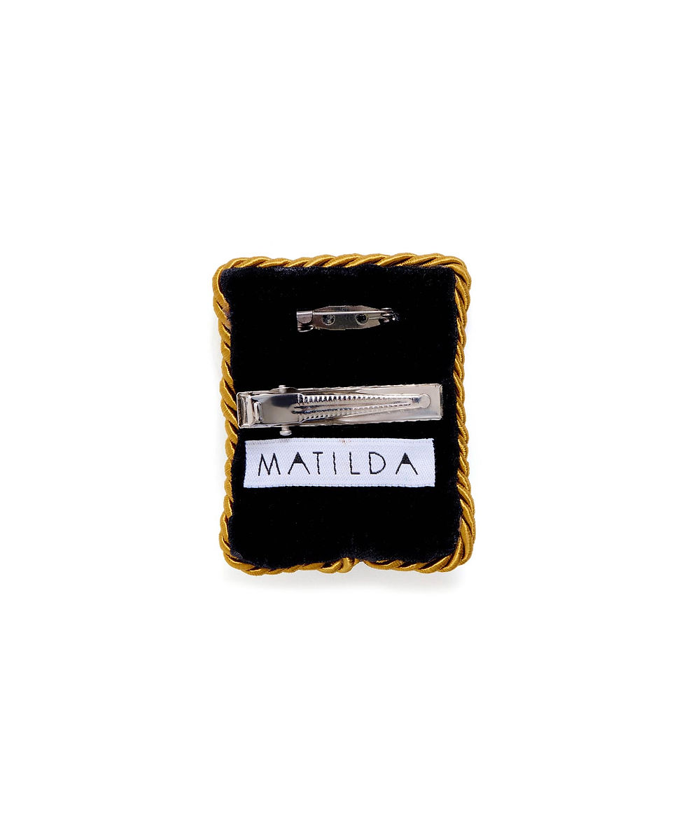 Miniatura: Presilha Broche Auto Retrato