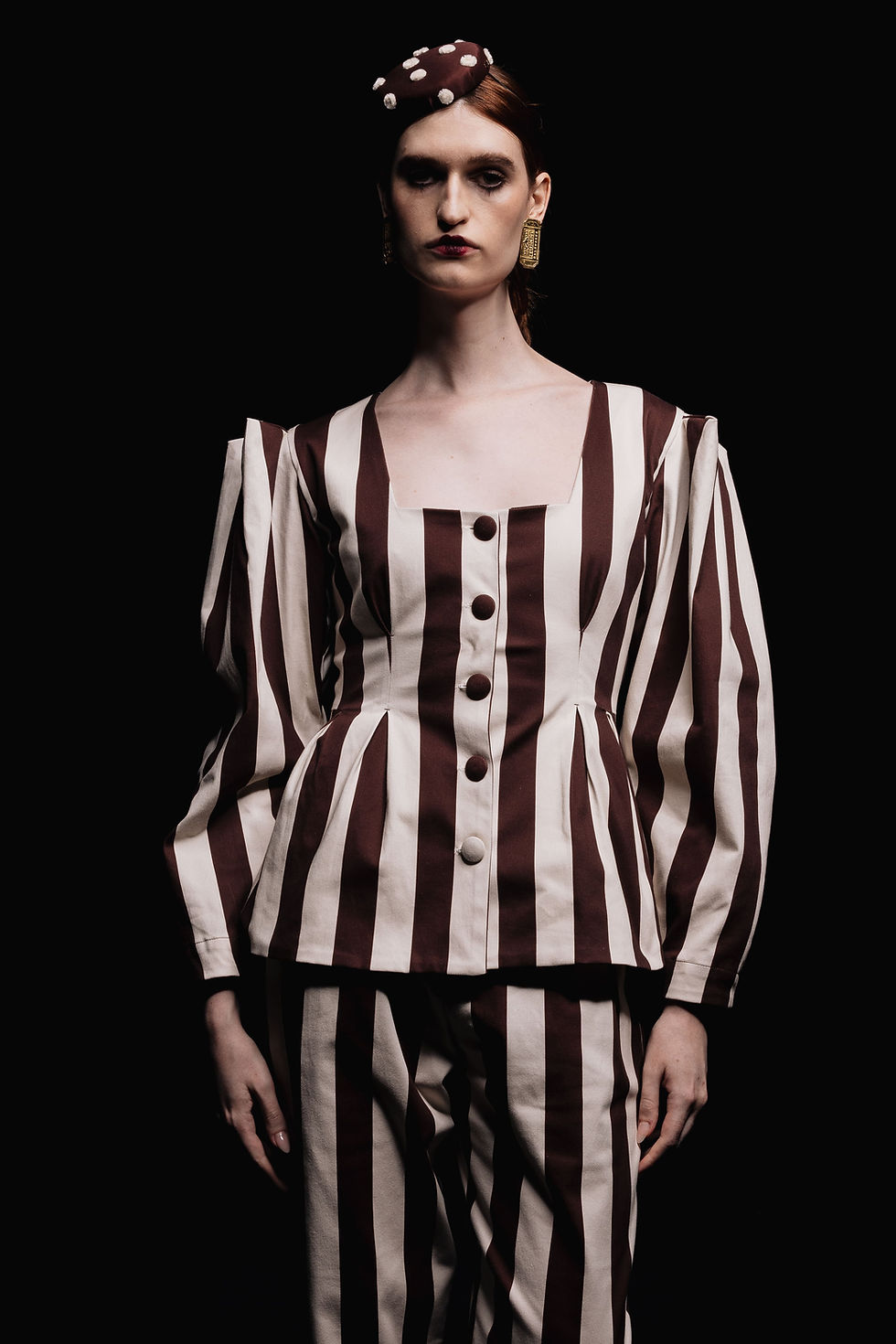 Miniatura: Casquete Aluf Arlequim Cacau