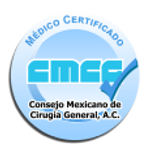 Certificado de Médico Cirujano por el Consejo Mexicano de Cirugía General